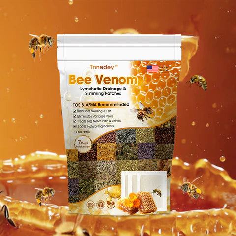 Bee Venom Lymphatic Drainage & Slimming Foot Patches (BUY 10 GET 10 FREE)🌿👣