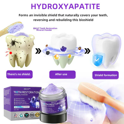 BBOJI Teeth Restoration Mineral Powder🦷 (Now Available in India)