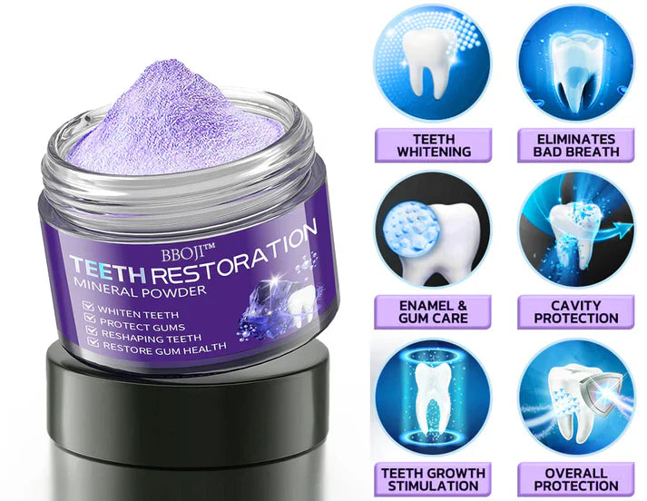 BBOJI Teeth Restoration Mineral Powder🦷 (Now Available in India)